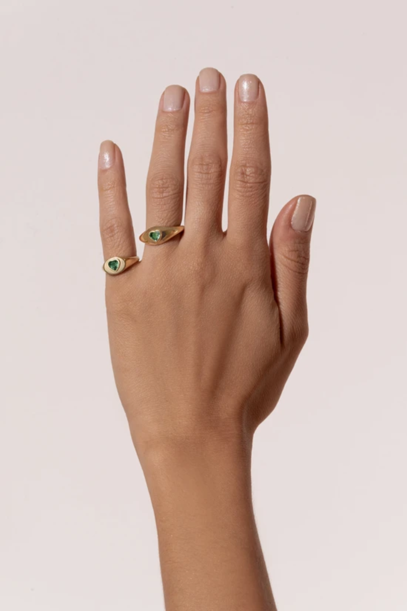 ANEL PINKY RING ESMERALDA HEART