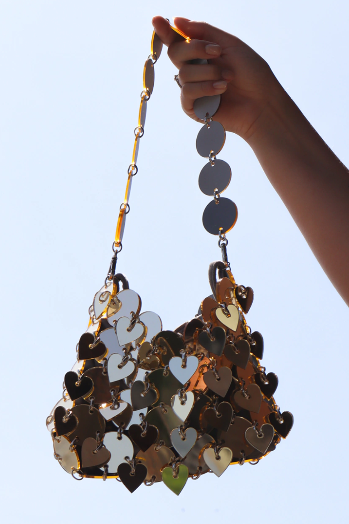 BOLSA GOLDEAN HEART MARTINI