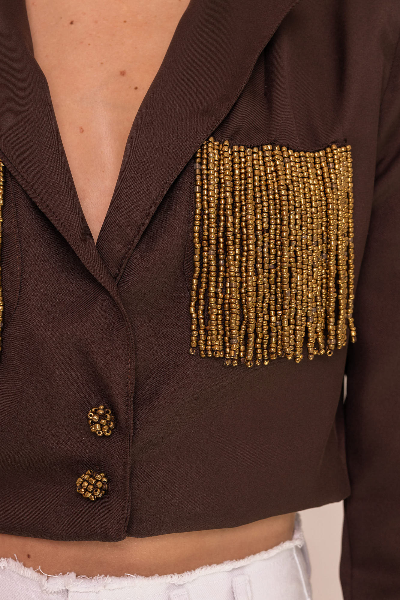 BLAZER ALFAIATARIA MYCELIA BORDADO
