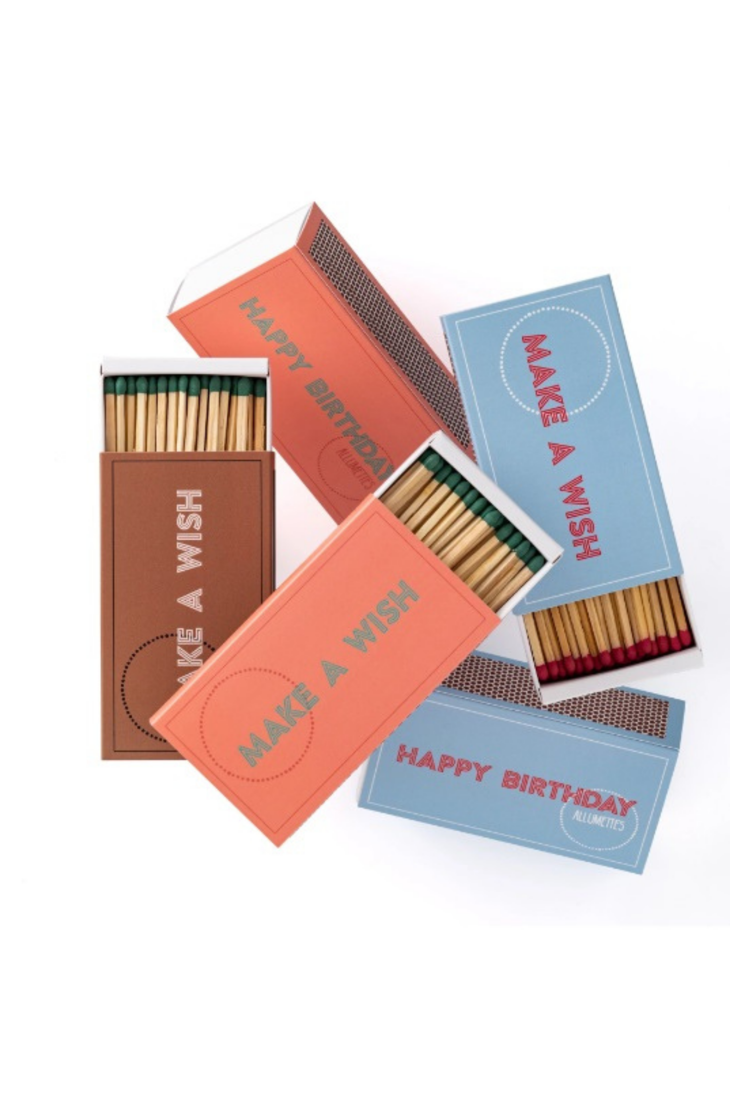 CAIXA SS WISH AZUL BRICK MATTE ALLUMETTES