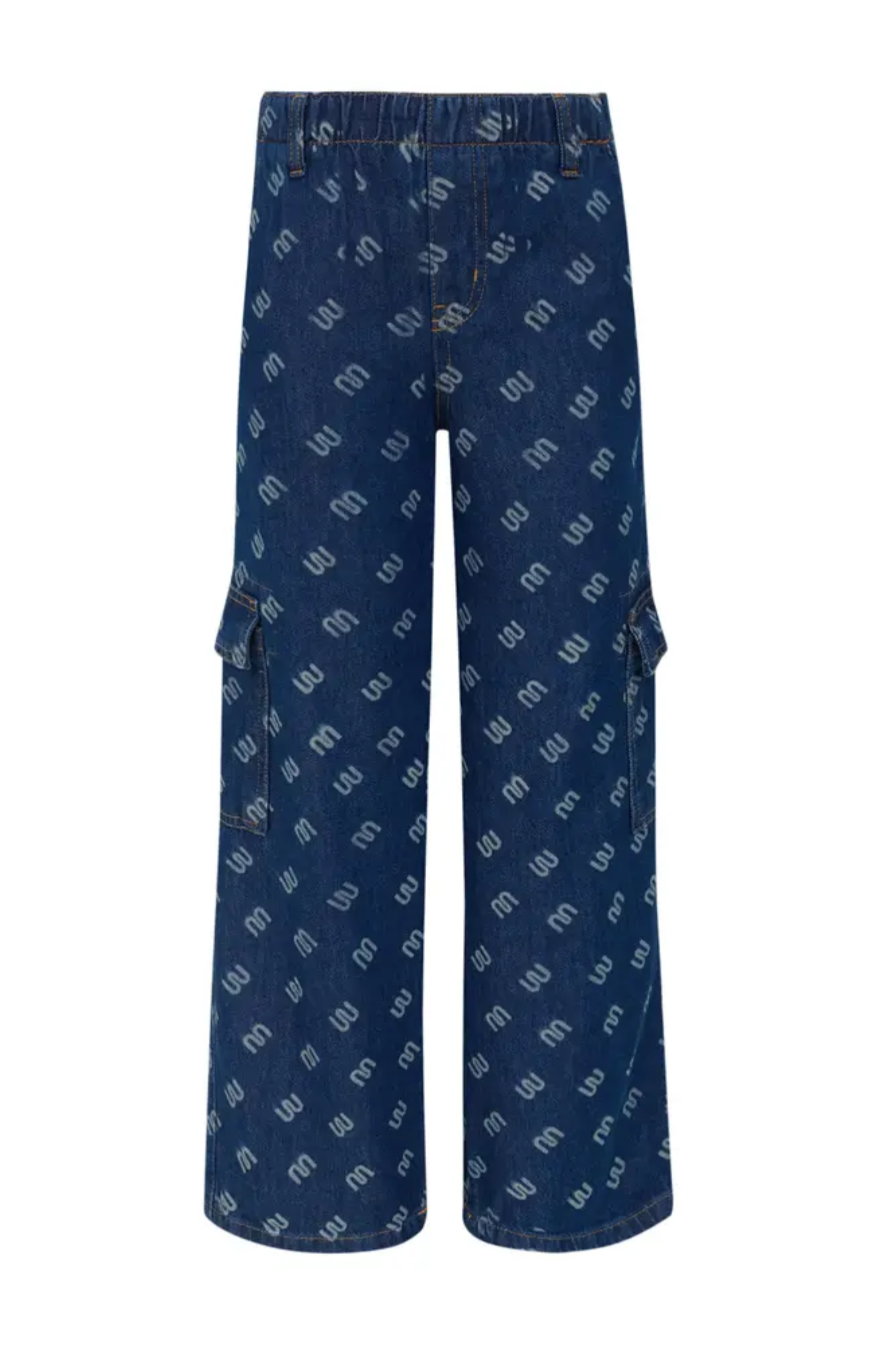 CALÇA JEANS WIDE LEG JUNIOR JAMBEIRO.