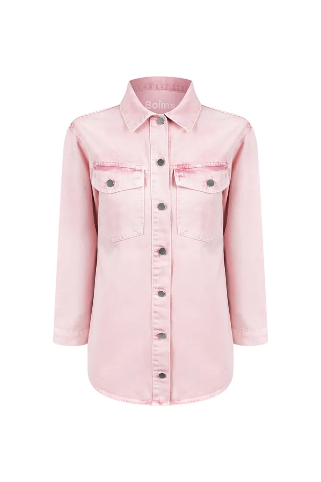 CAMISA JEANS BÁSICA ADULTO ROMANZEIRA