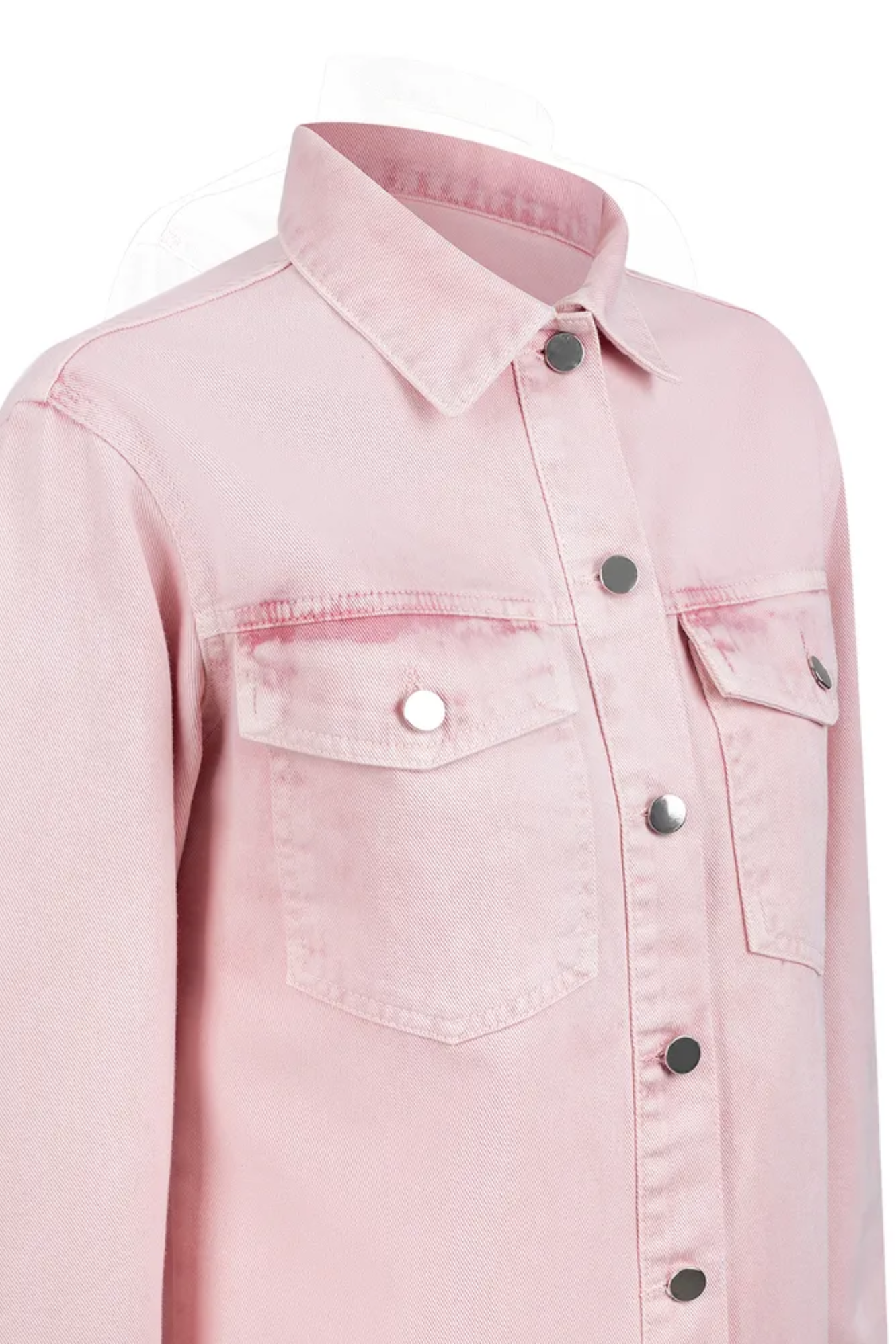 CAMISA JEANS BÁSICA ADULTO ROMANZEIRA