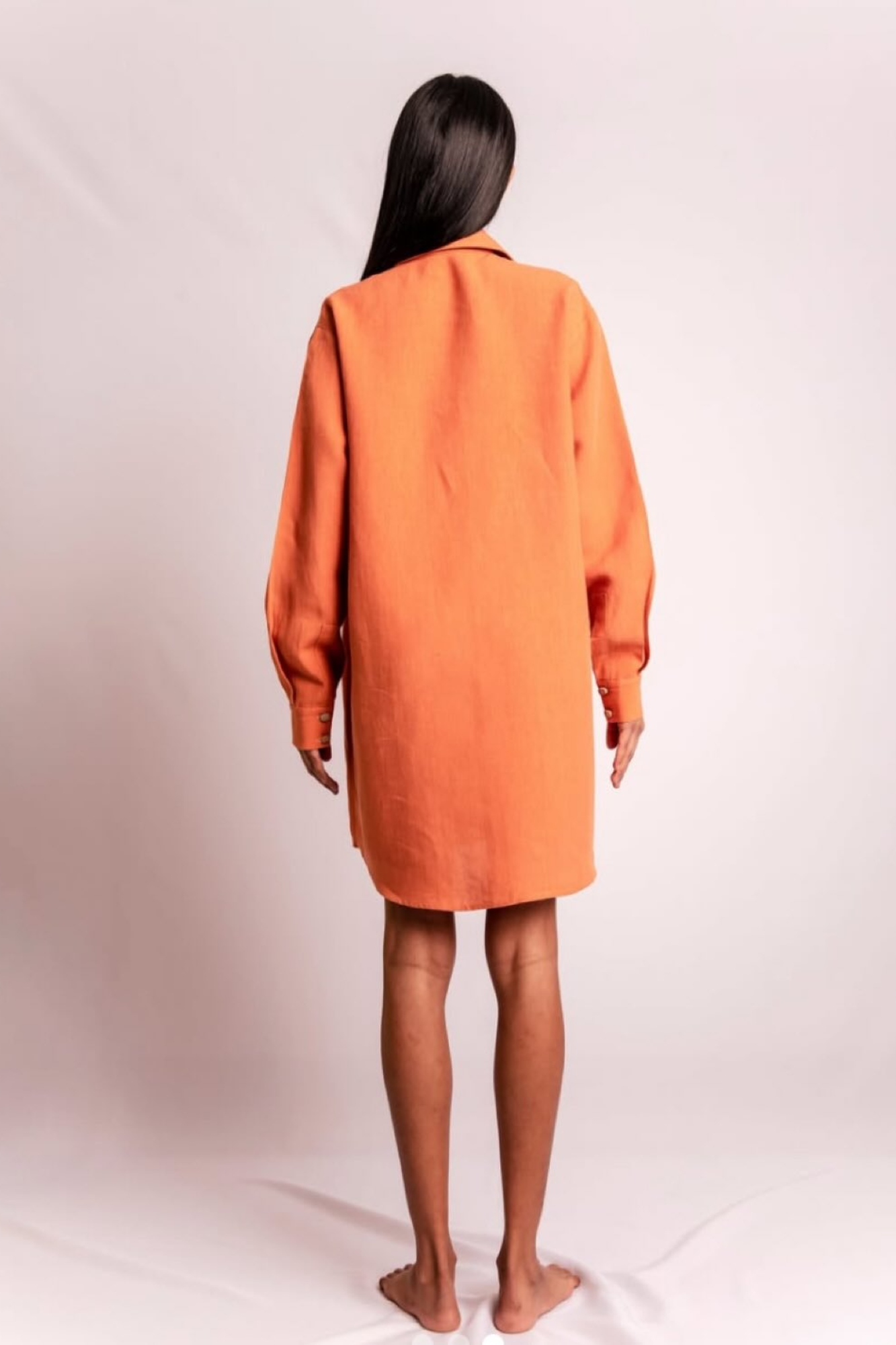 CHEMISE TERRACOTA CURTA