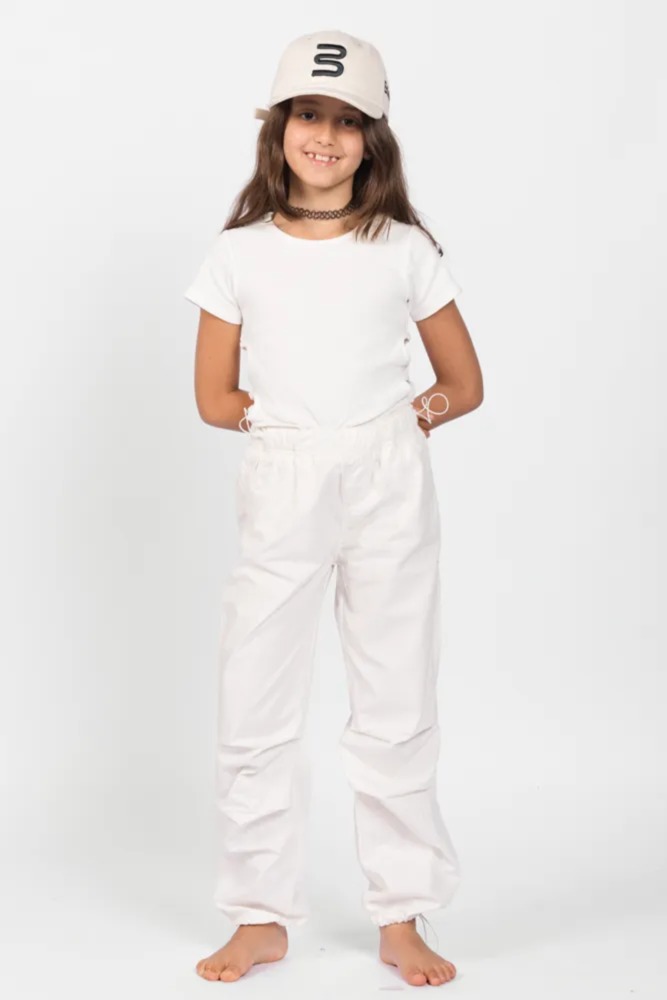 CALÇA JEANS PARACHUTE JUNIOR GARDÊNIA