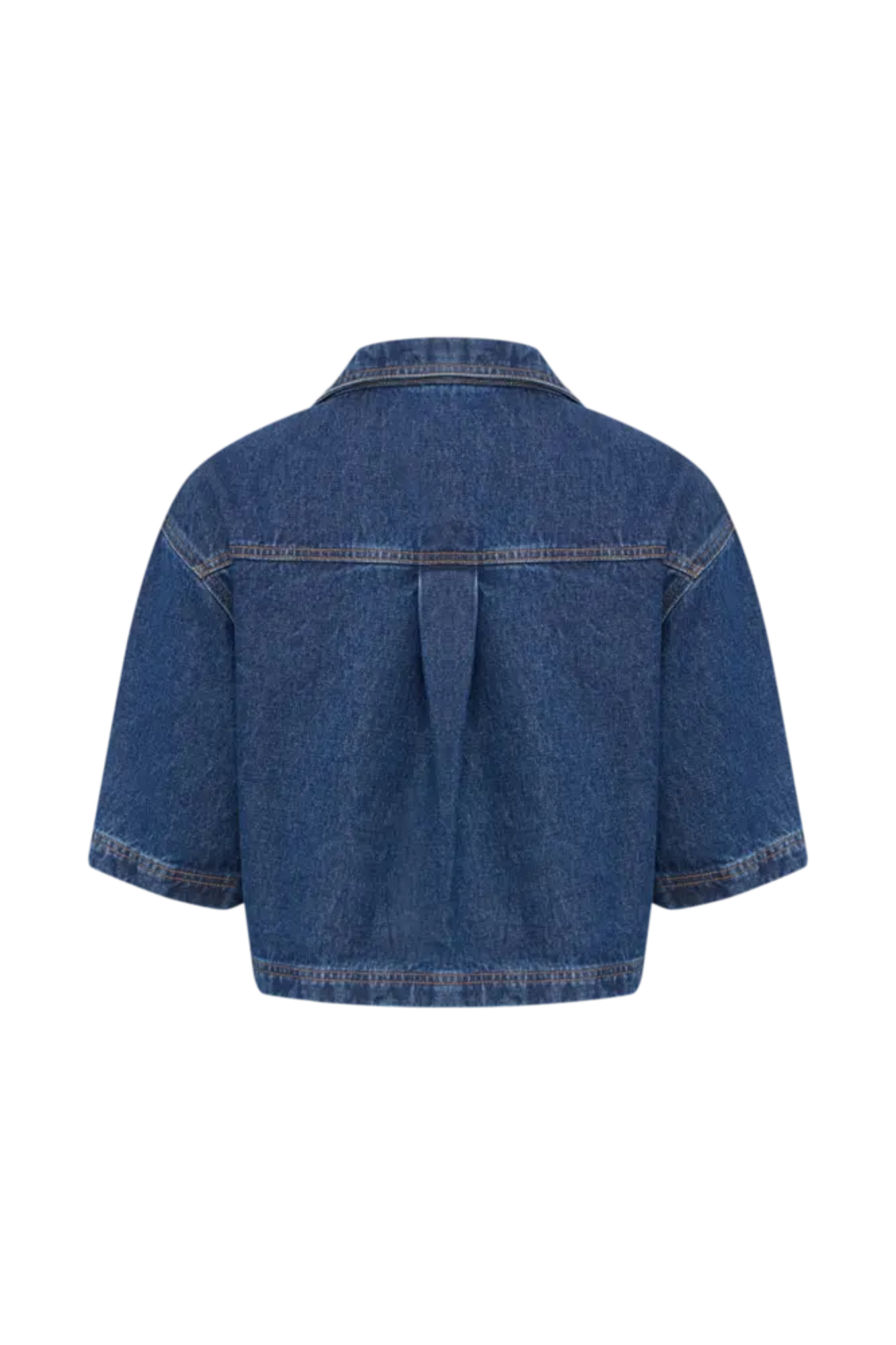 CAMISA JEANS CROPPED ADULTO TIPUANA