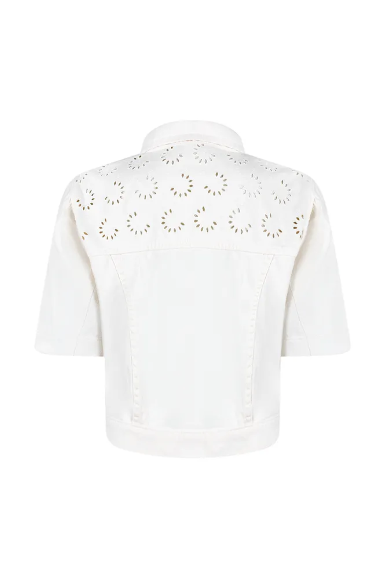 CAMISA JEANS MANGA CURTA ADULTO ABÉLIA