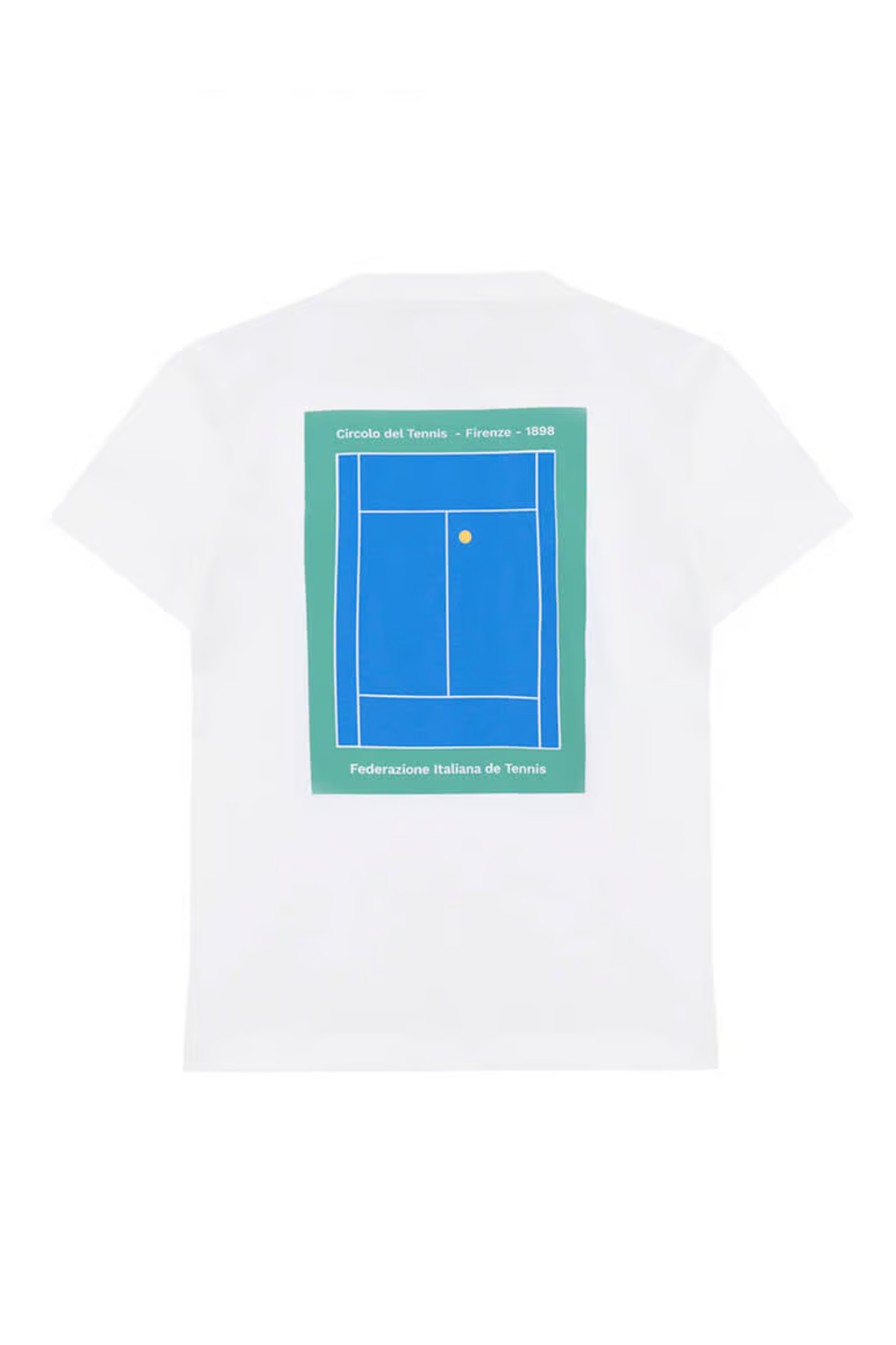 CAMISETA MASCULINA FIRENZE 1898 QUADRA TENNIS