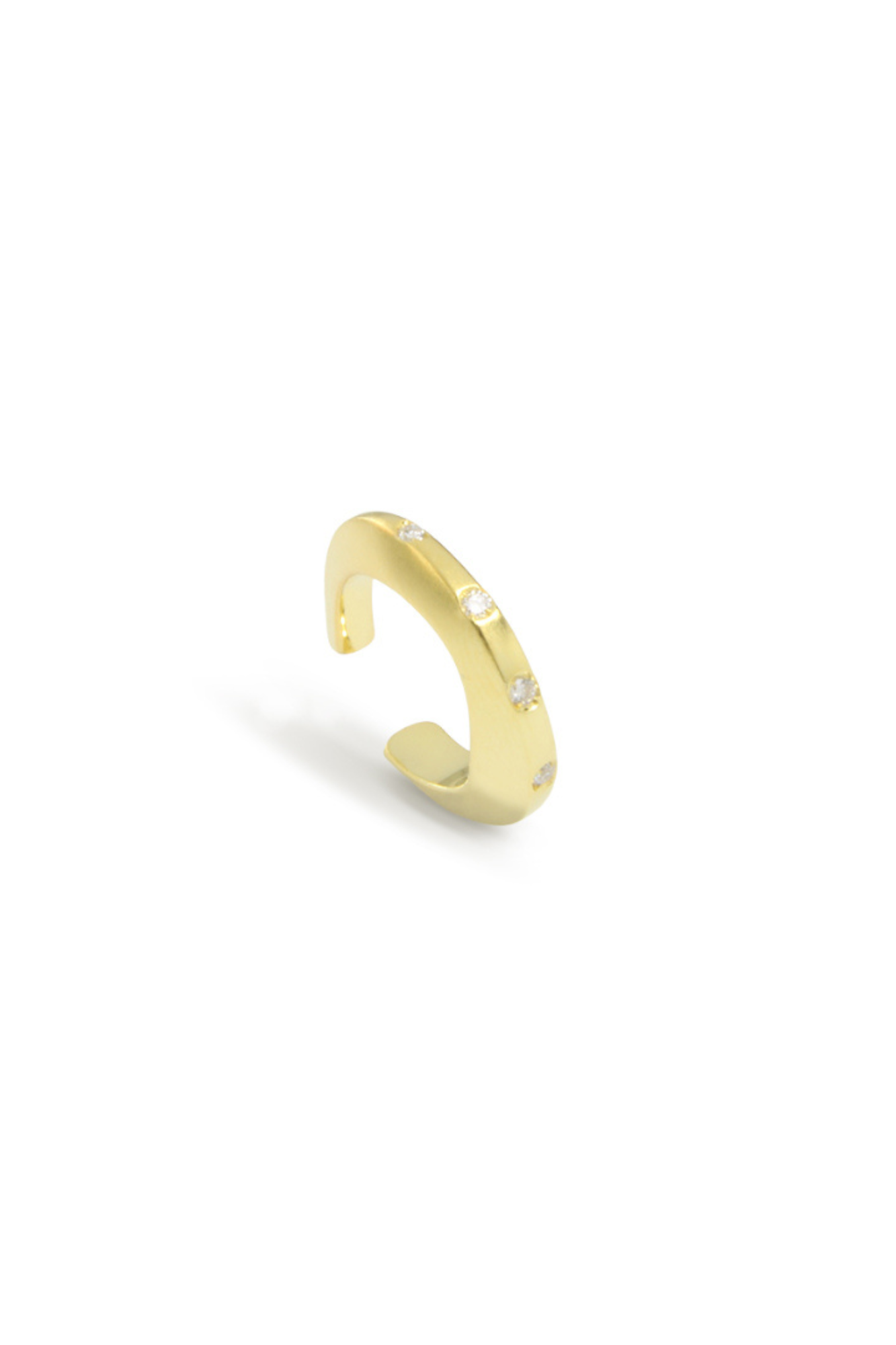 EARCUFF LUNA COM DIAMANTES