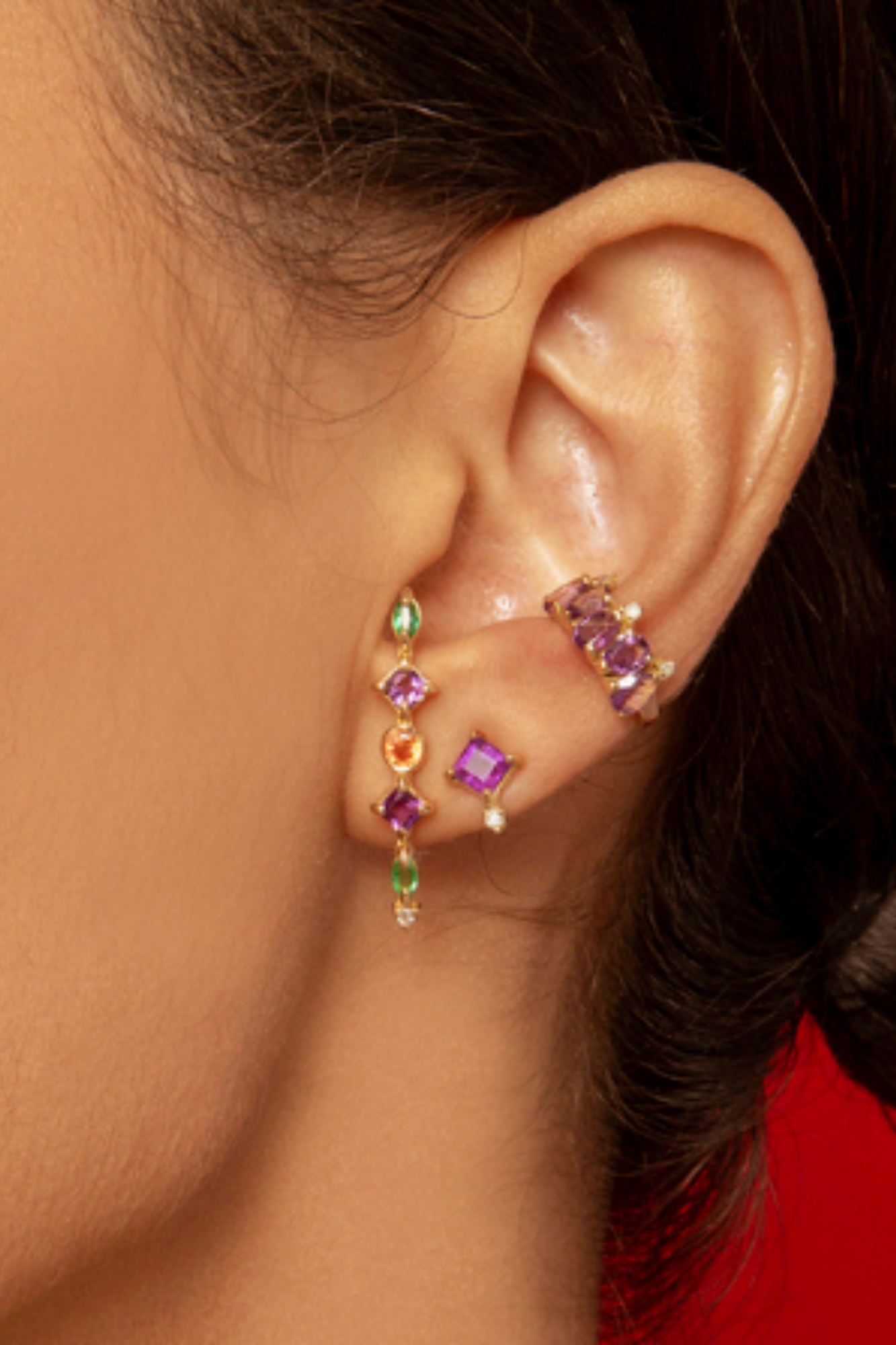 EARHOOK TEHUANA TOPÁZIO