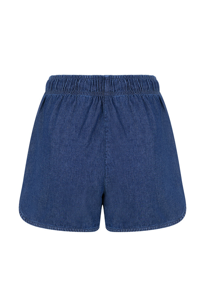 SHORTS JEANS BÁSICO INFANTIL FIGUEIRA