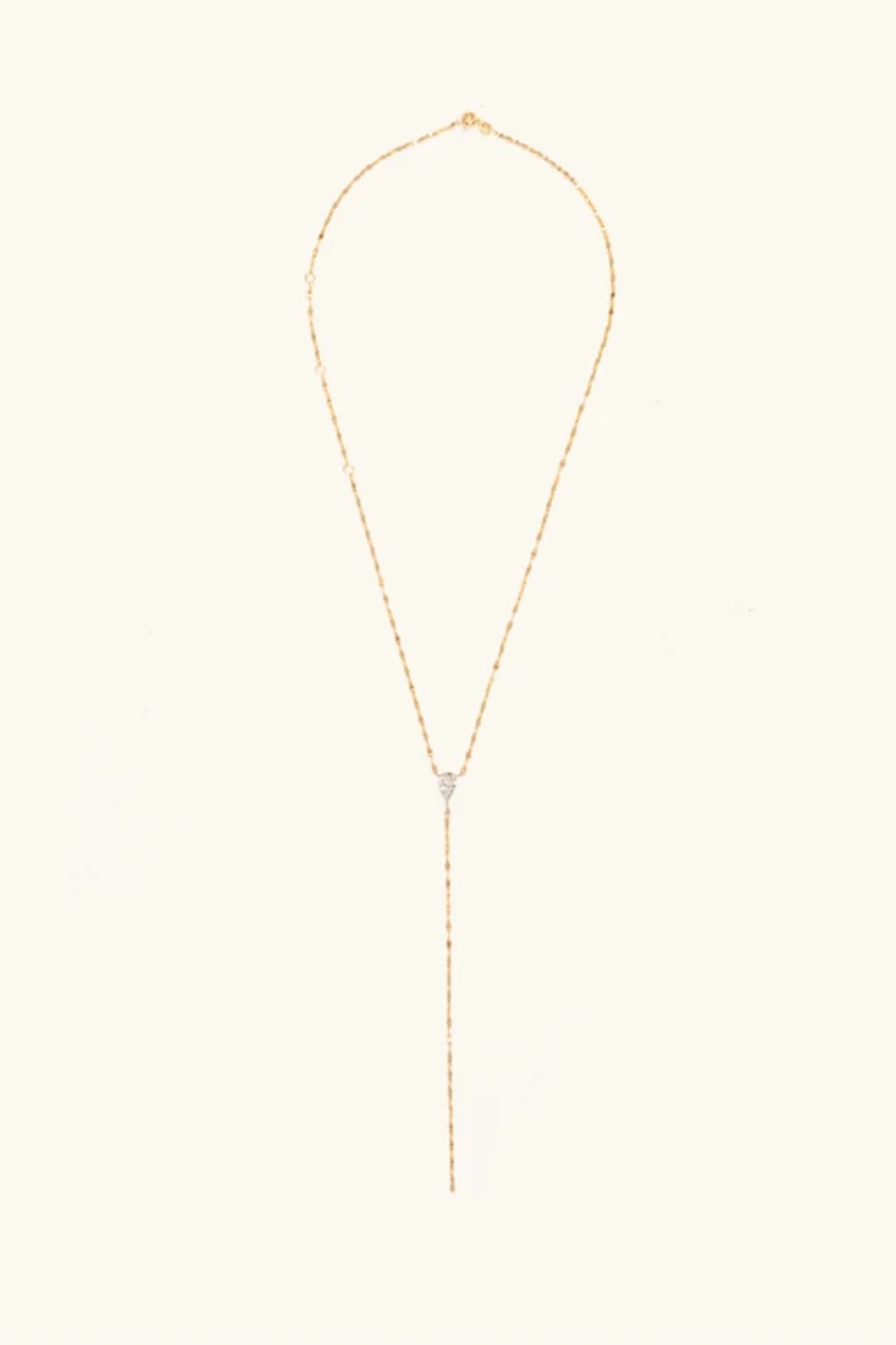 LARIAT DIAMOND DROP INVERTIDO