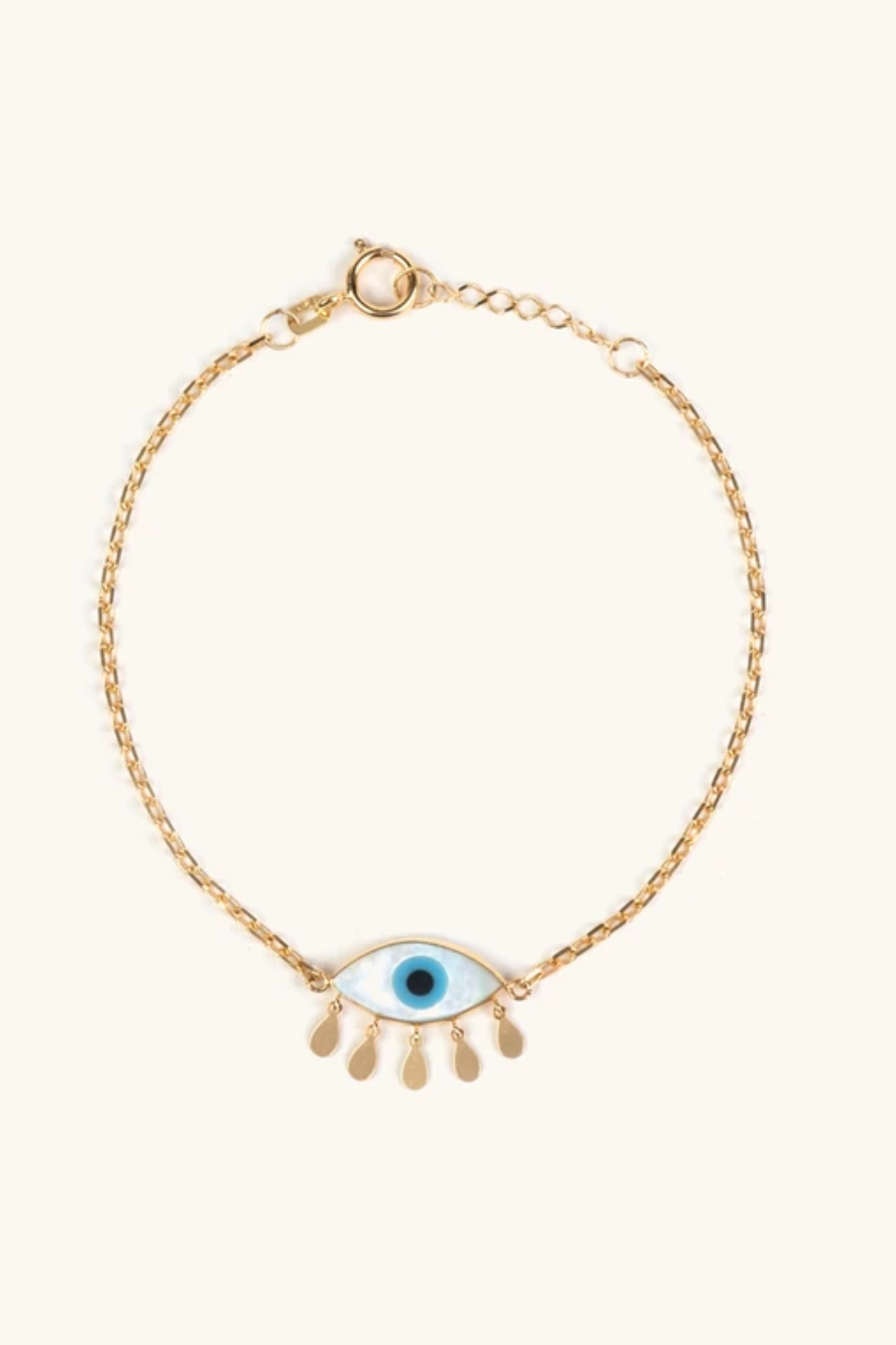 PULSEIRA OLHO MADREPÉROLA SEM CÍLIOS