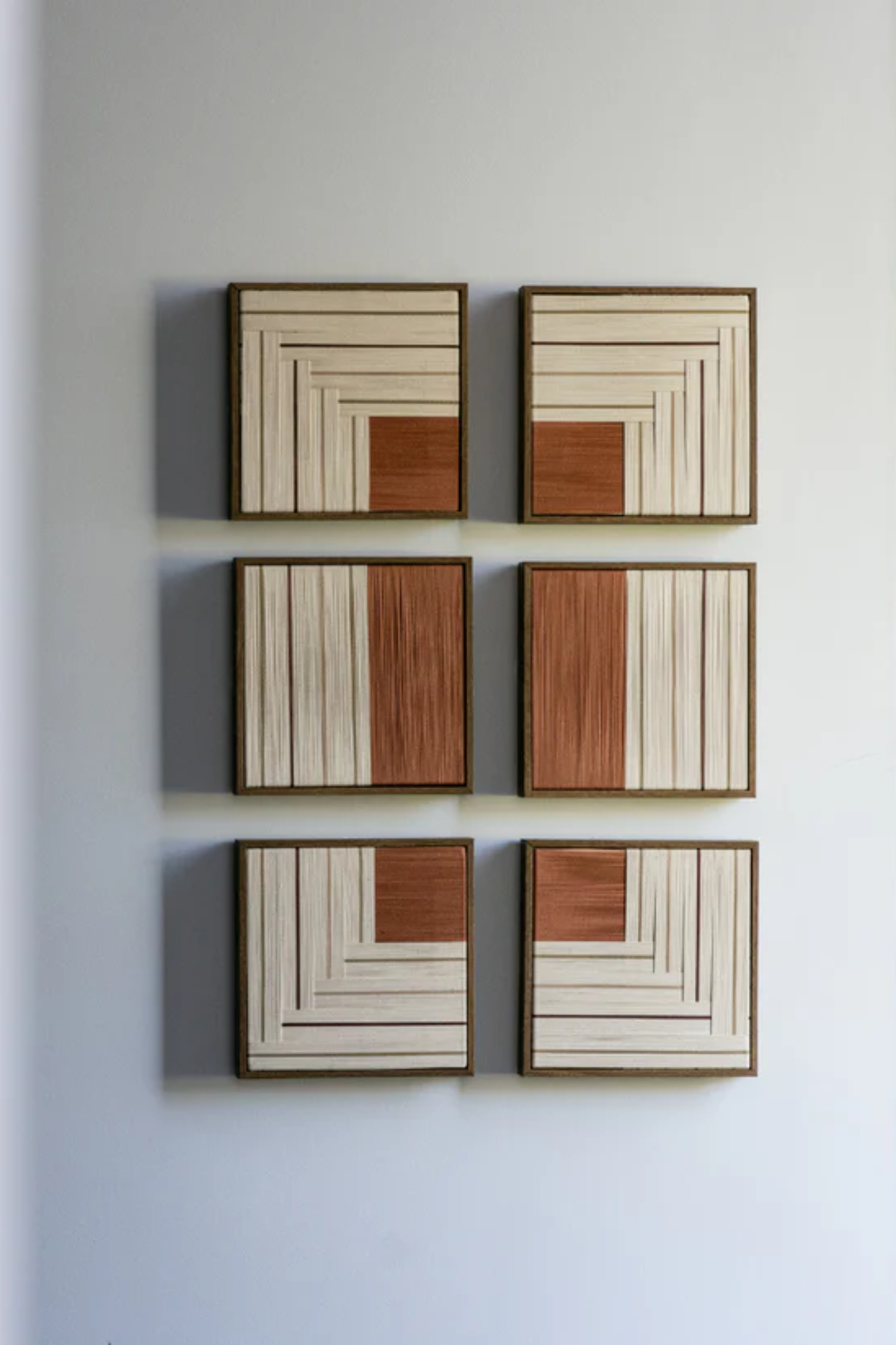 QUADRO LINEAS CANELA
