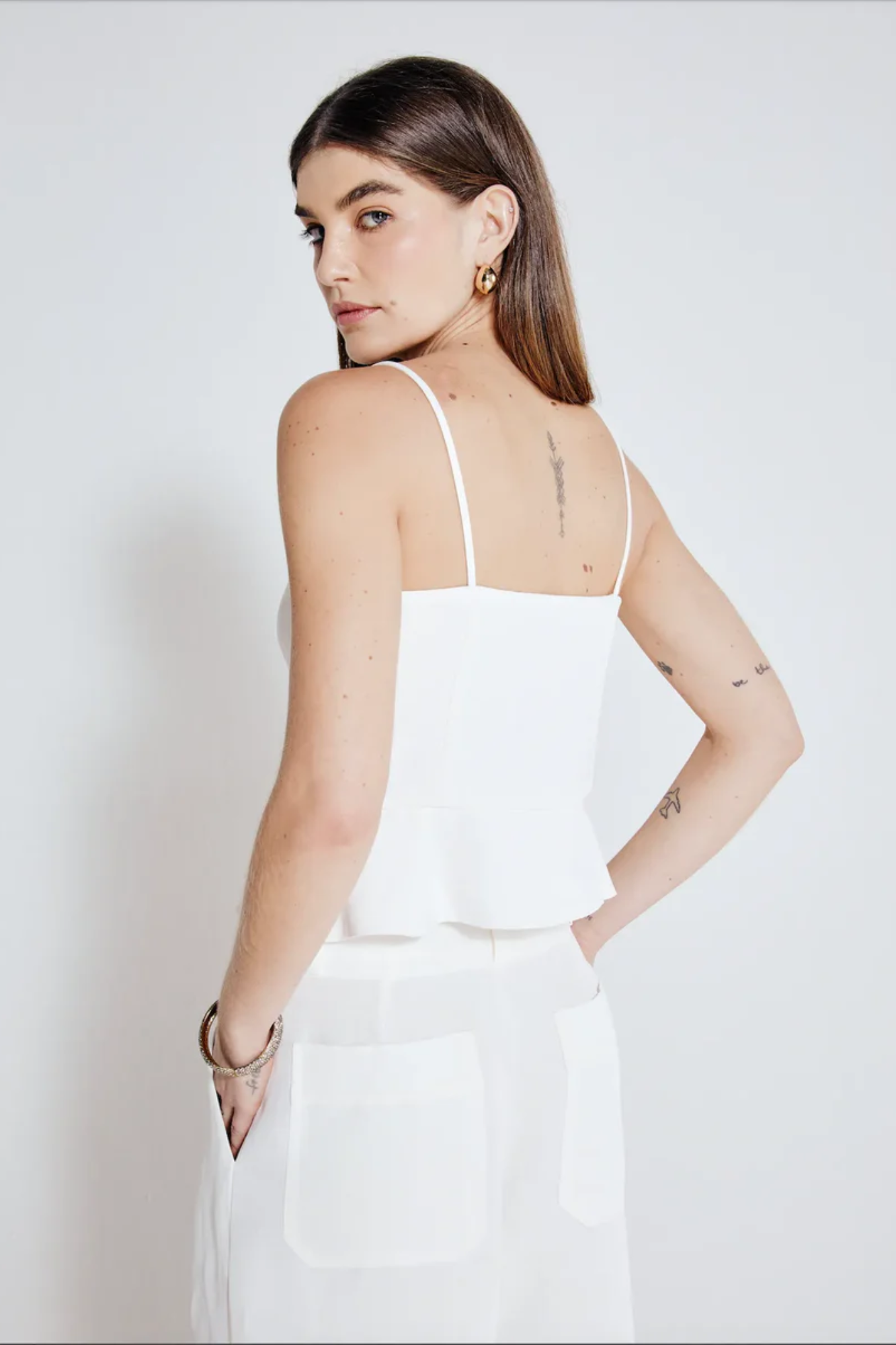 TOP CREPE MARINE