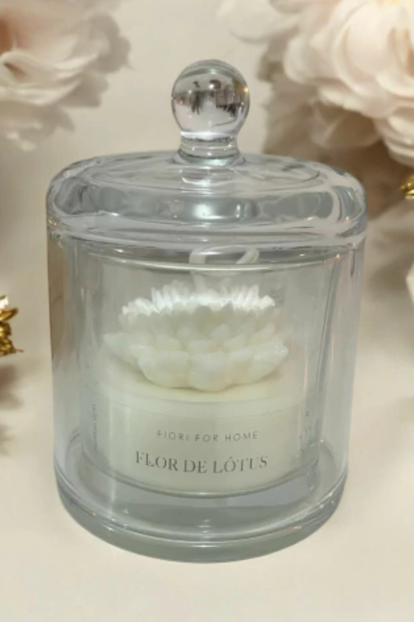 VELA NA CÚPULA DE VIDRO