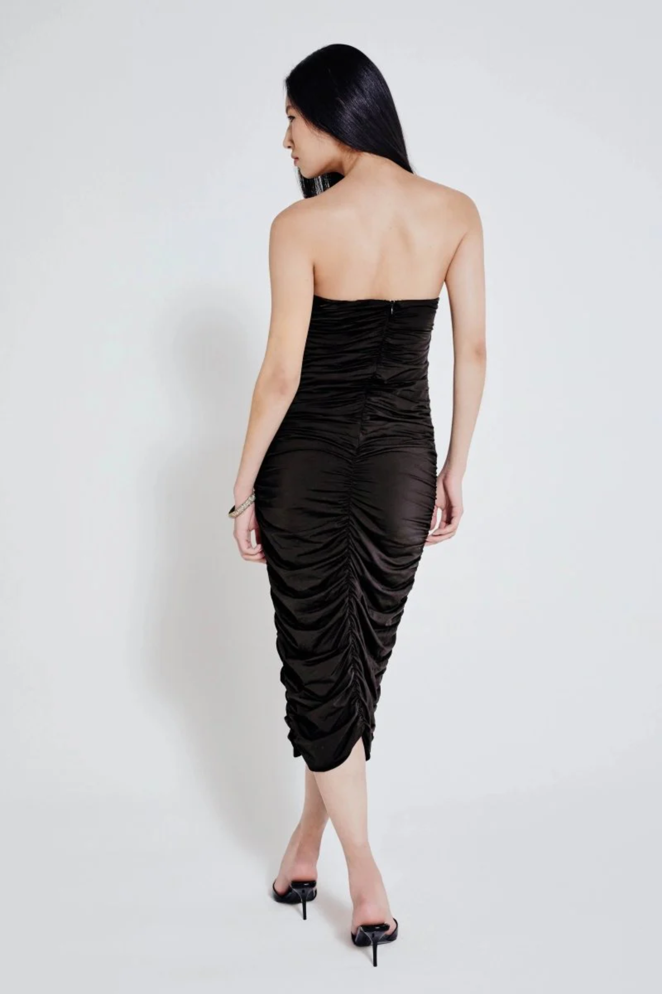 VESTIDO DRAPEADO SOLENE