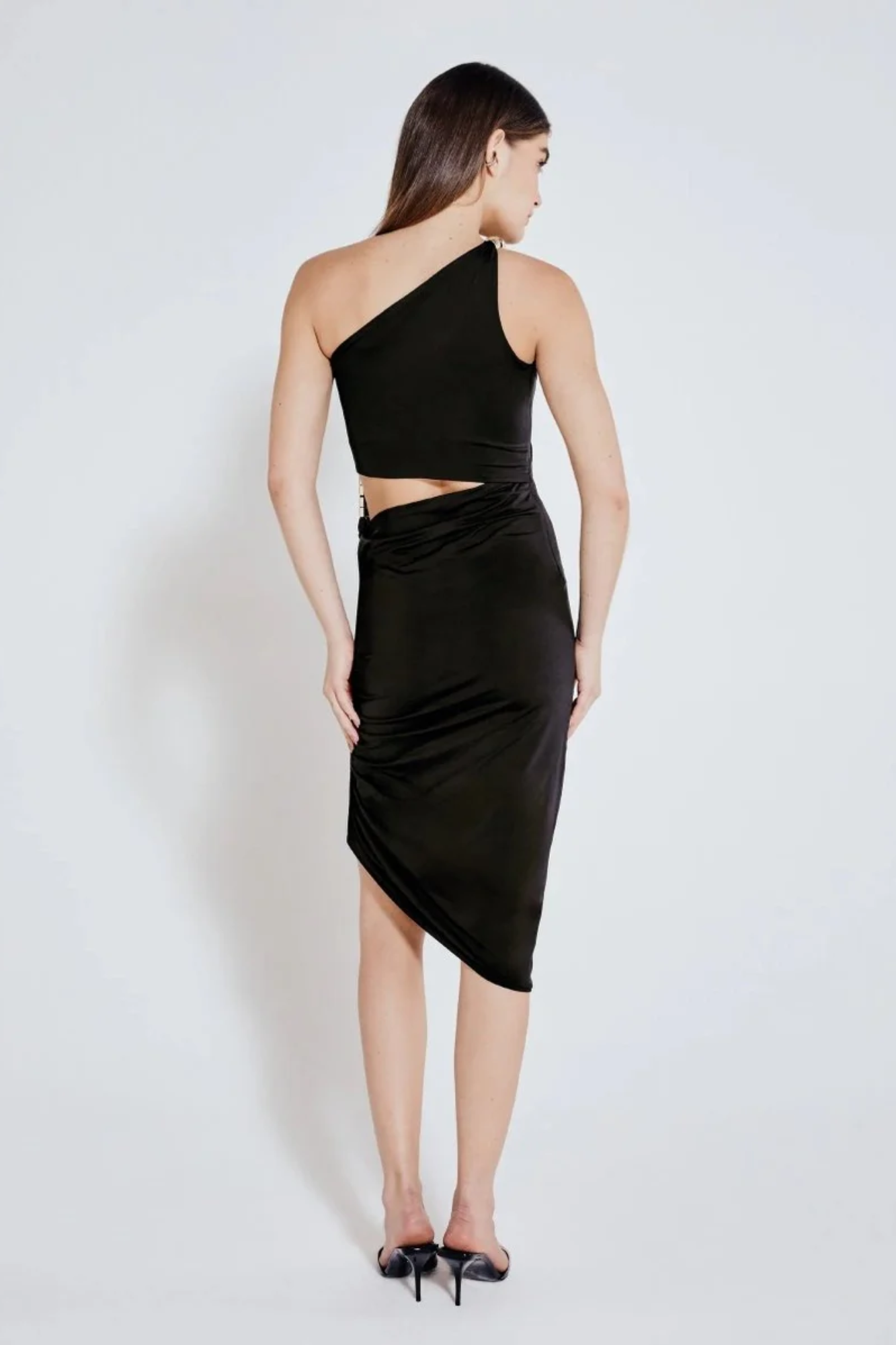 VESTIDO DRAPEADO VALENTINA