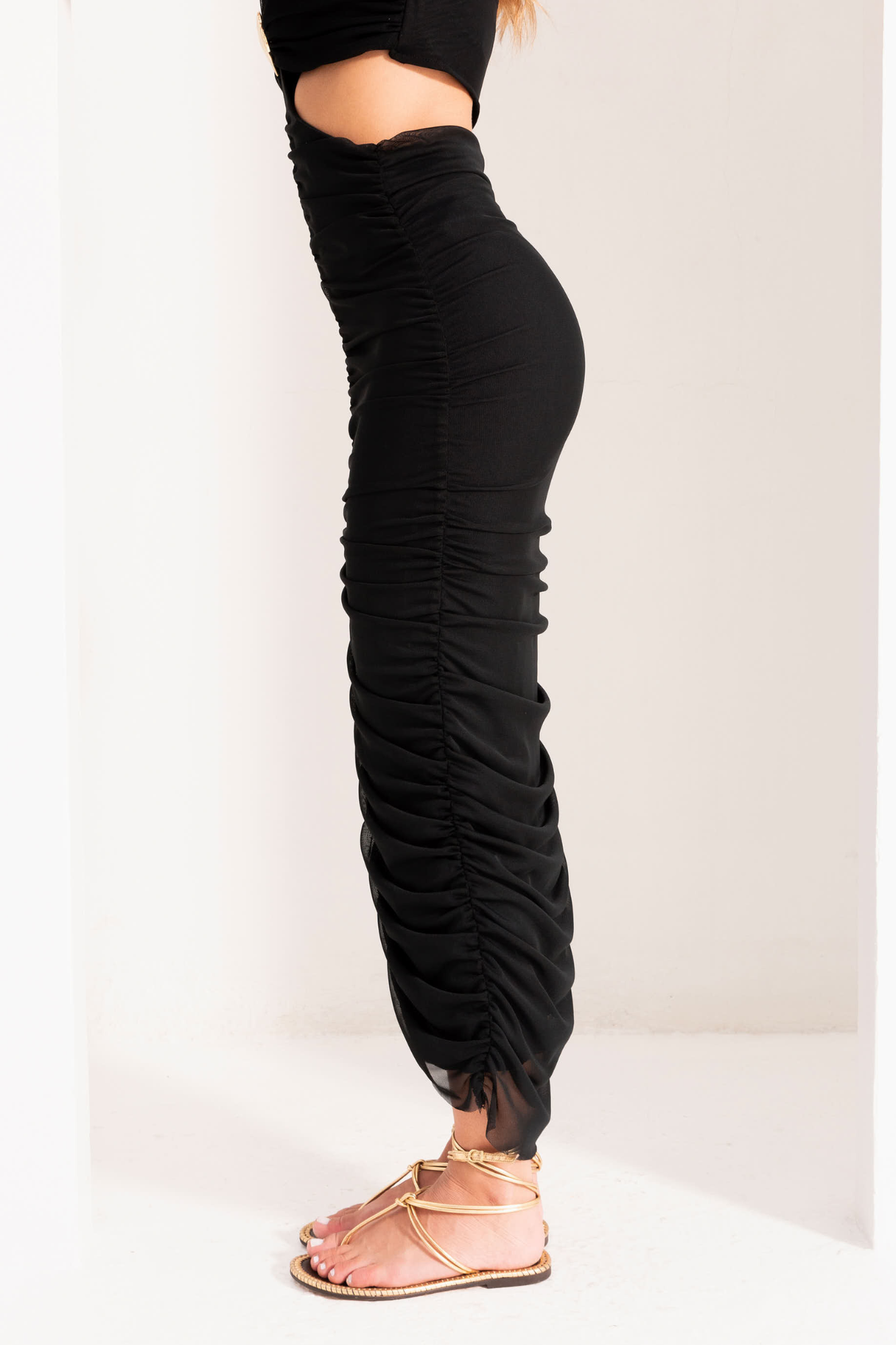 VESTIDO TULE DRAPEADO – JERI