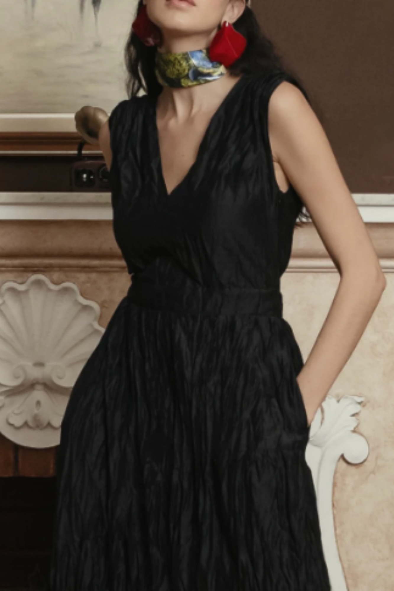 VESTIDO TEXTURA
