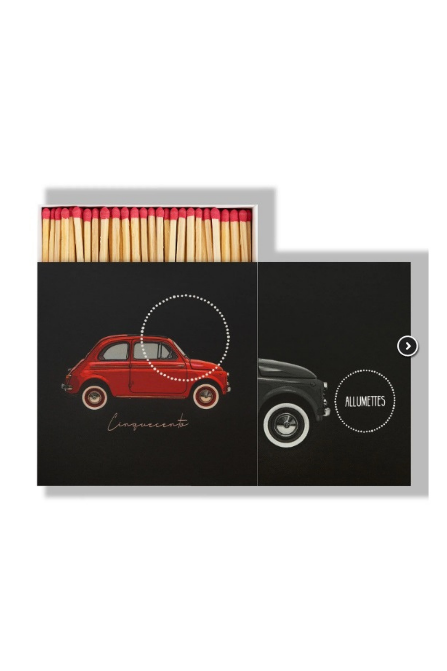 CAIXA SS CARRO QUADRA MATTE ALLUMETTES