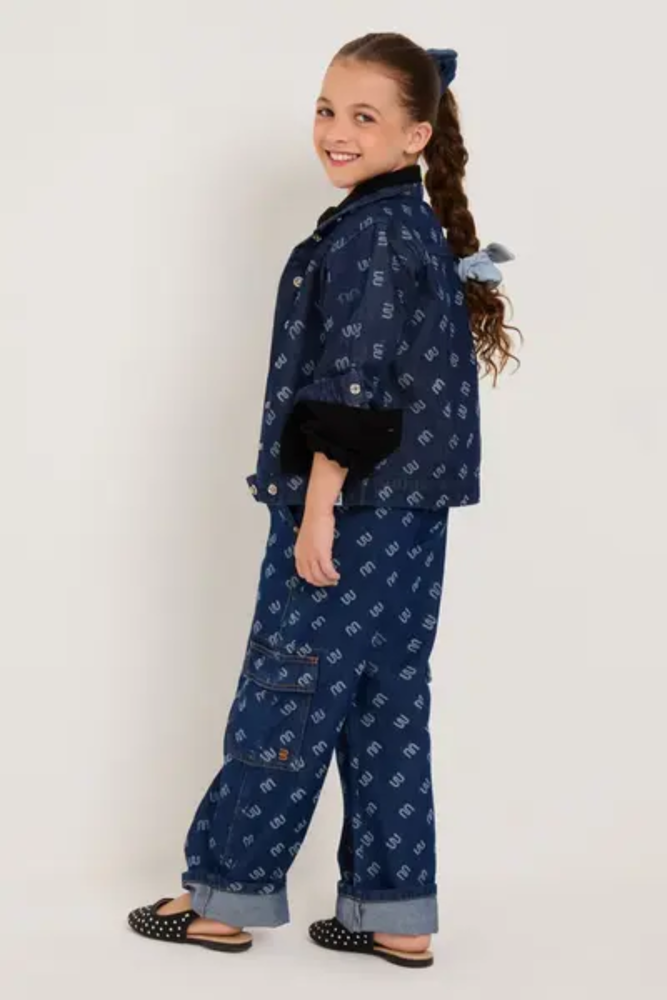 JAQUETA JEANS BÁSICA JUNIOR PITEIRA