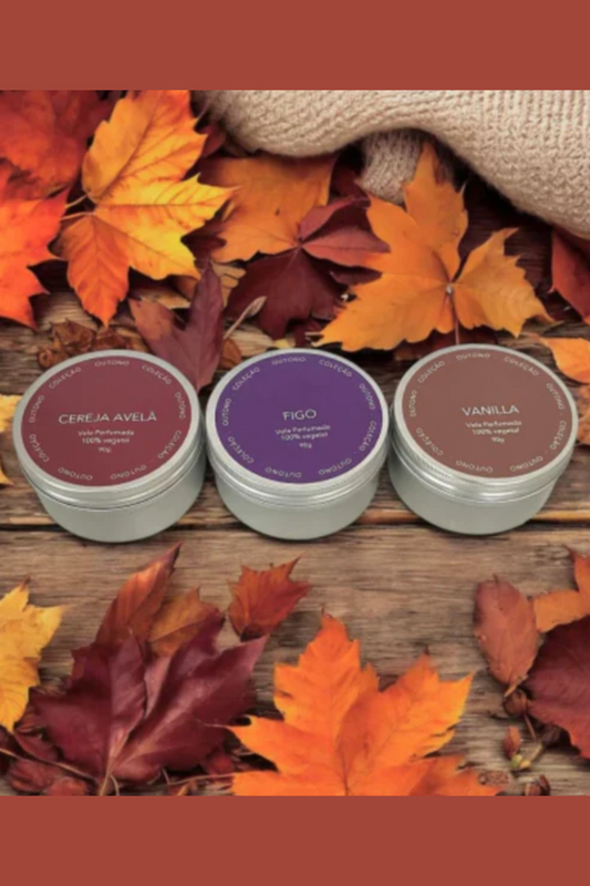 KIT 3 LATINHAS DE VELAS
