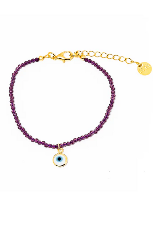 PULSEIRA CRISTAL GREEK VINHO