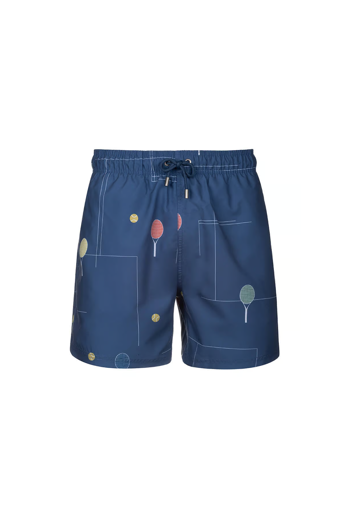 SHORTS MASCULINO ESTAMPADO AZUL TENNIS CLUB
