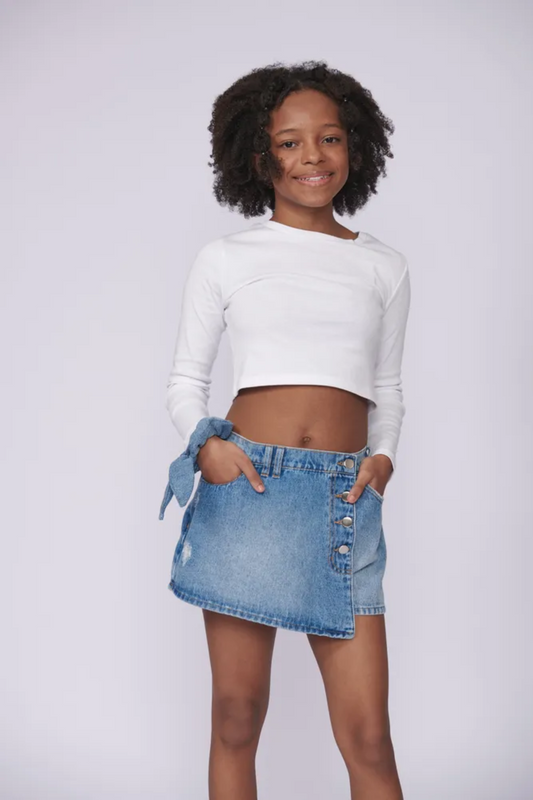 SHORTS SAIA JEANS KIDS FIGO