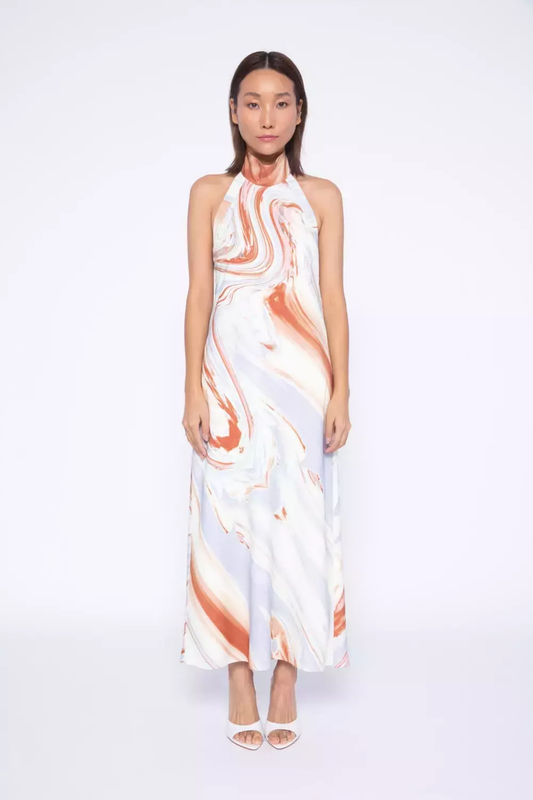 VESTIDO MIDI FUSI MURANO