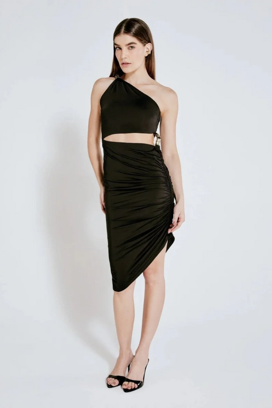 VESTIDO DRAPEADO VALENTINA