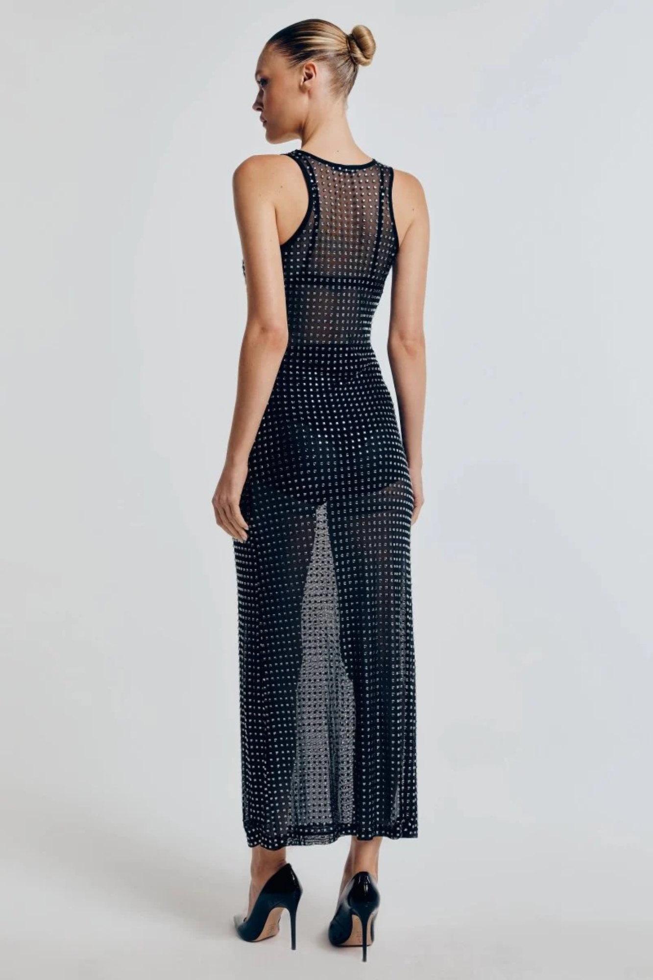 VESTIDO LONGO CRISTAIS MARTINI